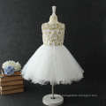 wholesale children's boutique clothing flower net girls child white angel dress